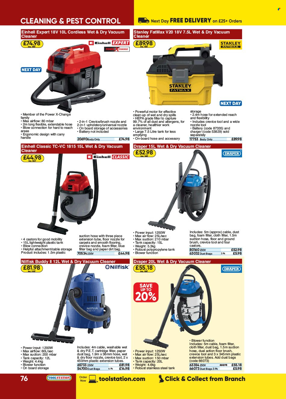 Toolstation offer . Page 76.