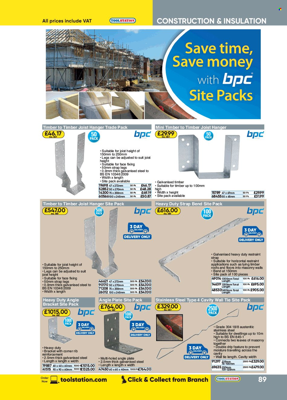 Toolstation offer . Page 89.