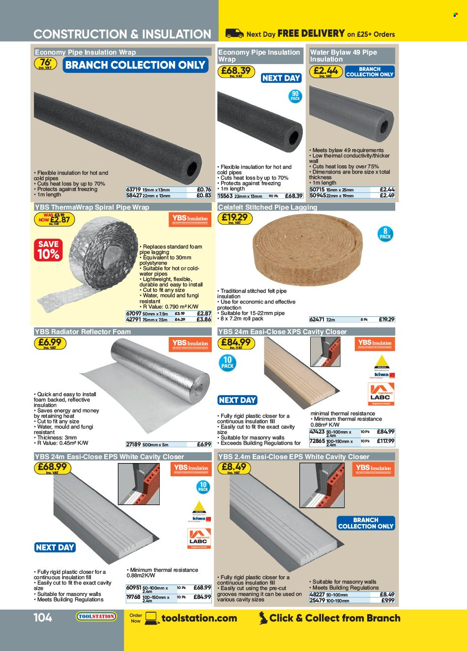 Toolstation offer . Page 104.