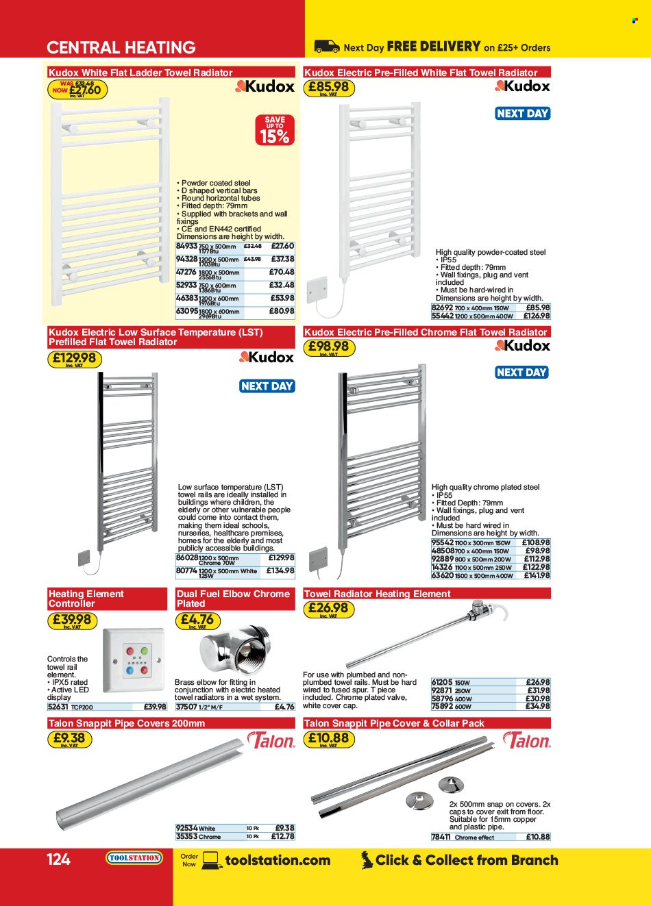 Toolstation offer . Page 124.