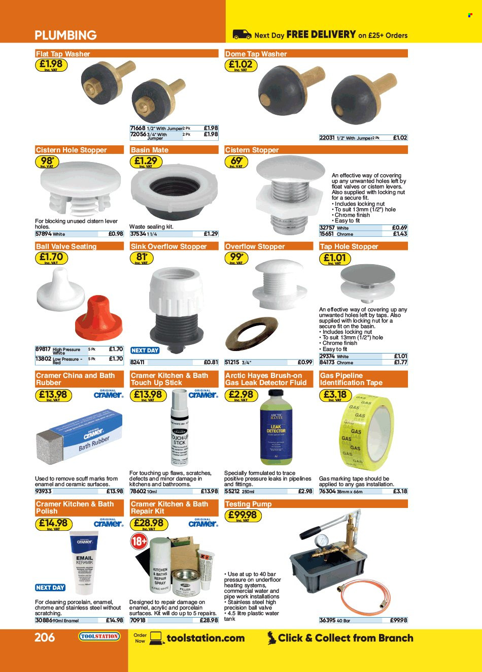 Toolstation offer . Page 206.