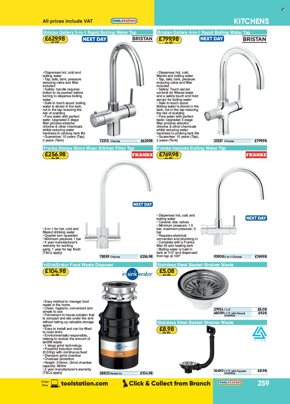 Toolstation offer . Page 259.