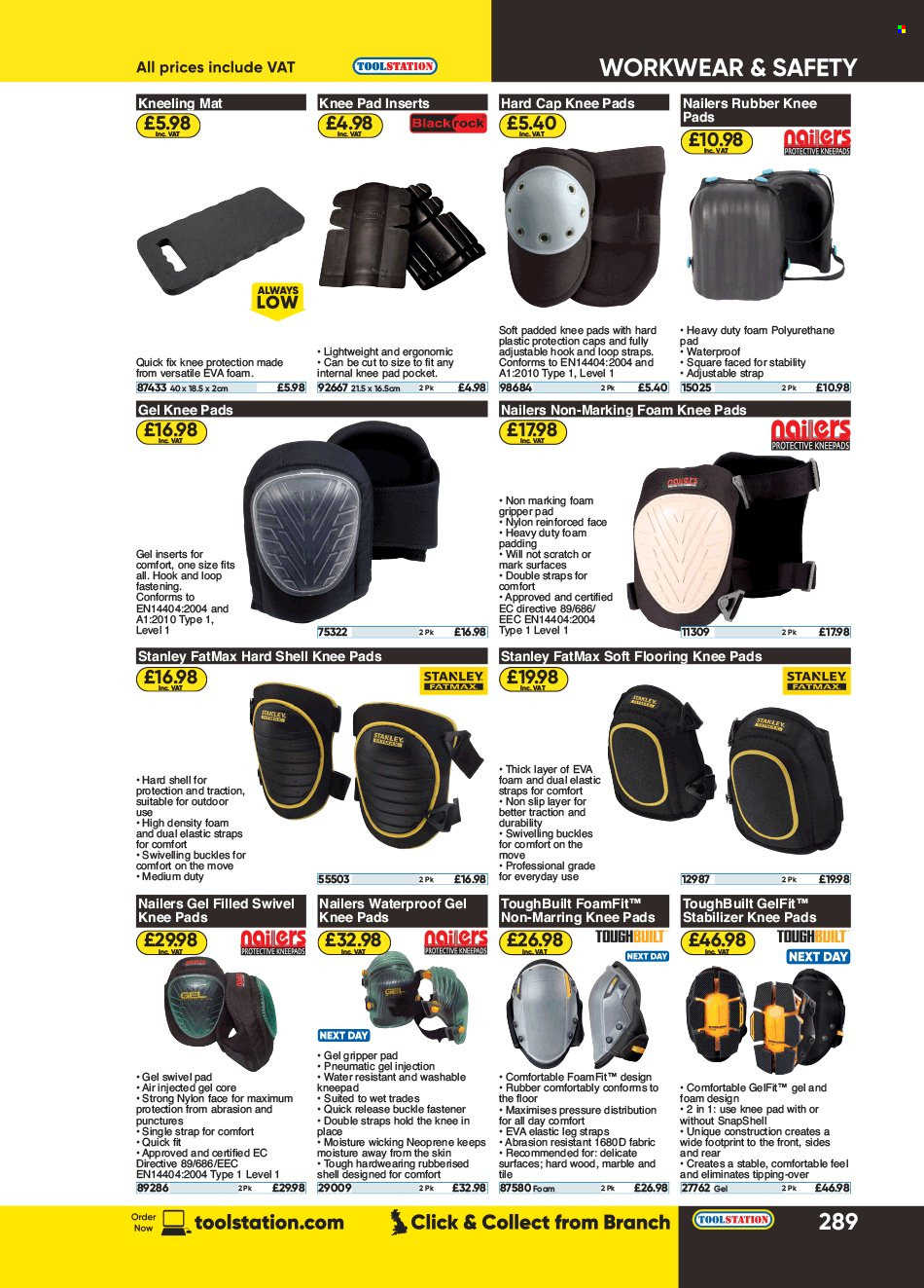 Toolstation offer . Page 289.