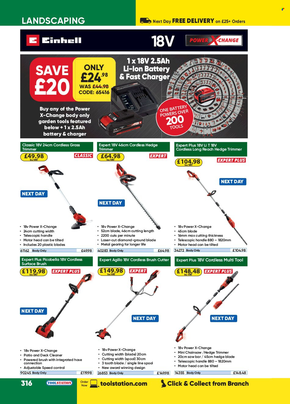 Toolstation offer . Page 316.