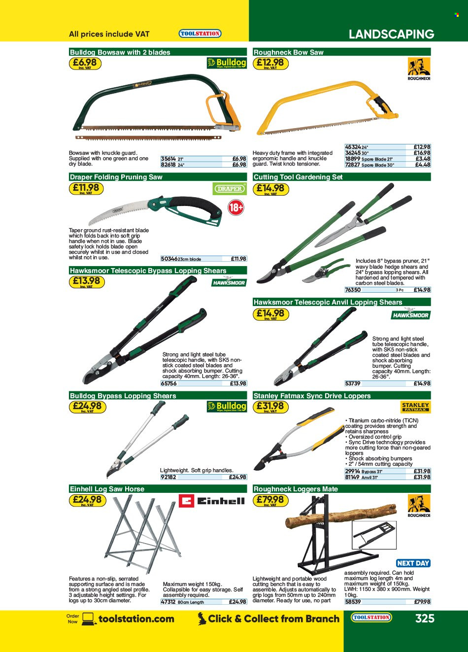 Toolstation offer . Page 325.