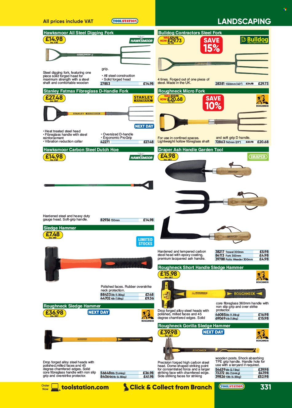 Toolstation offer . Page 331.