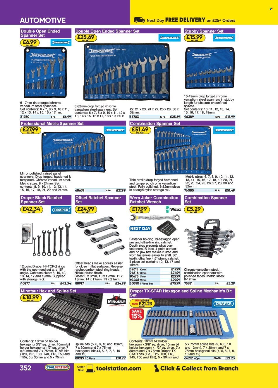 Toolstation offer . Page 352.