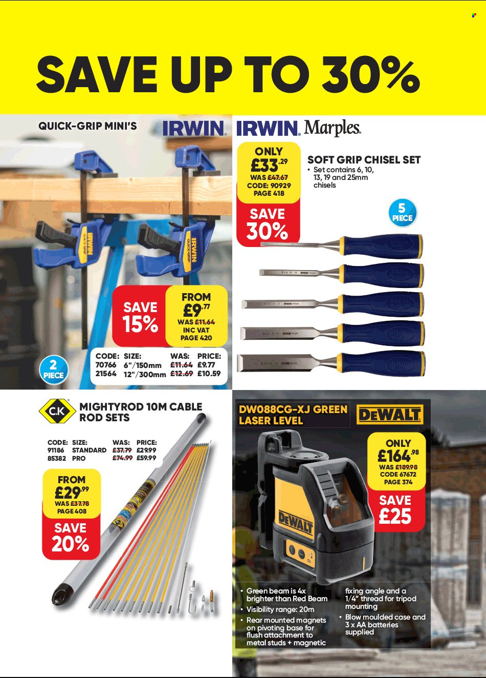 Toolstation offer . Page 378.