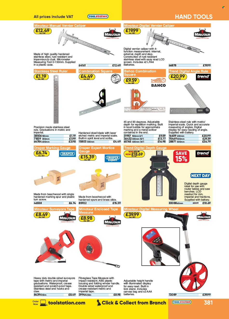 Toolstation offer . Page 381.