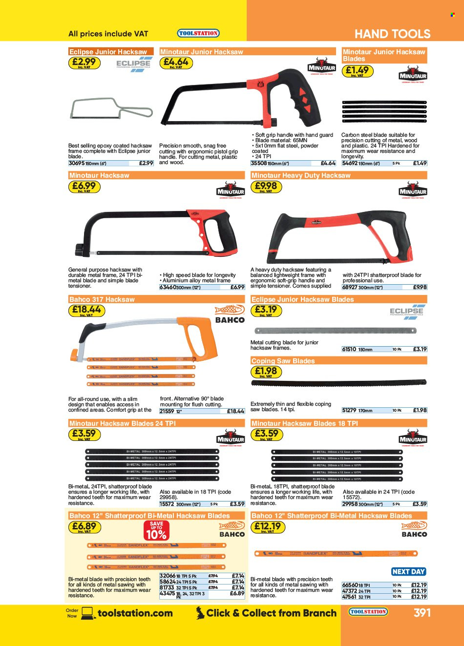 Toolstation offer . Page 391.