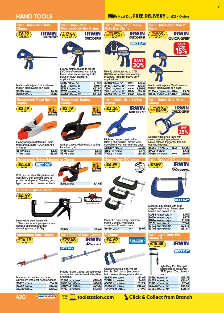 Toolstation offer . Page 420.