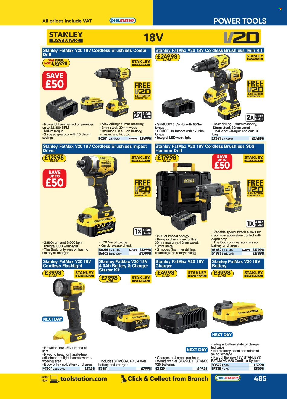 Toolstation offer . Page 485.