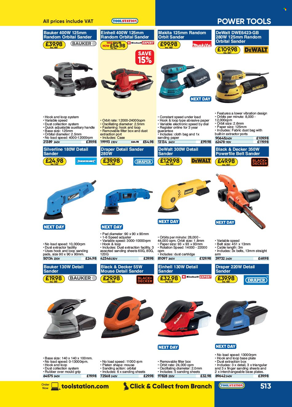 Toolstation offer . Page 513.