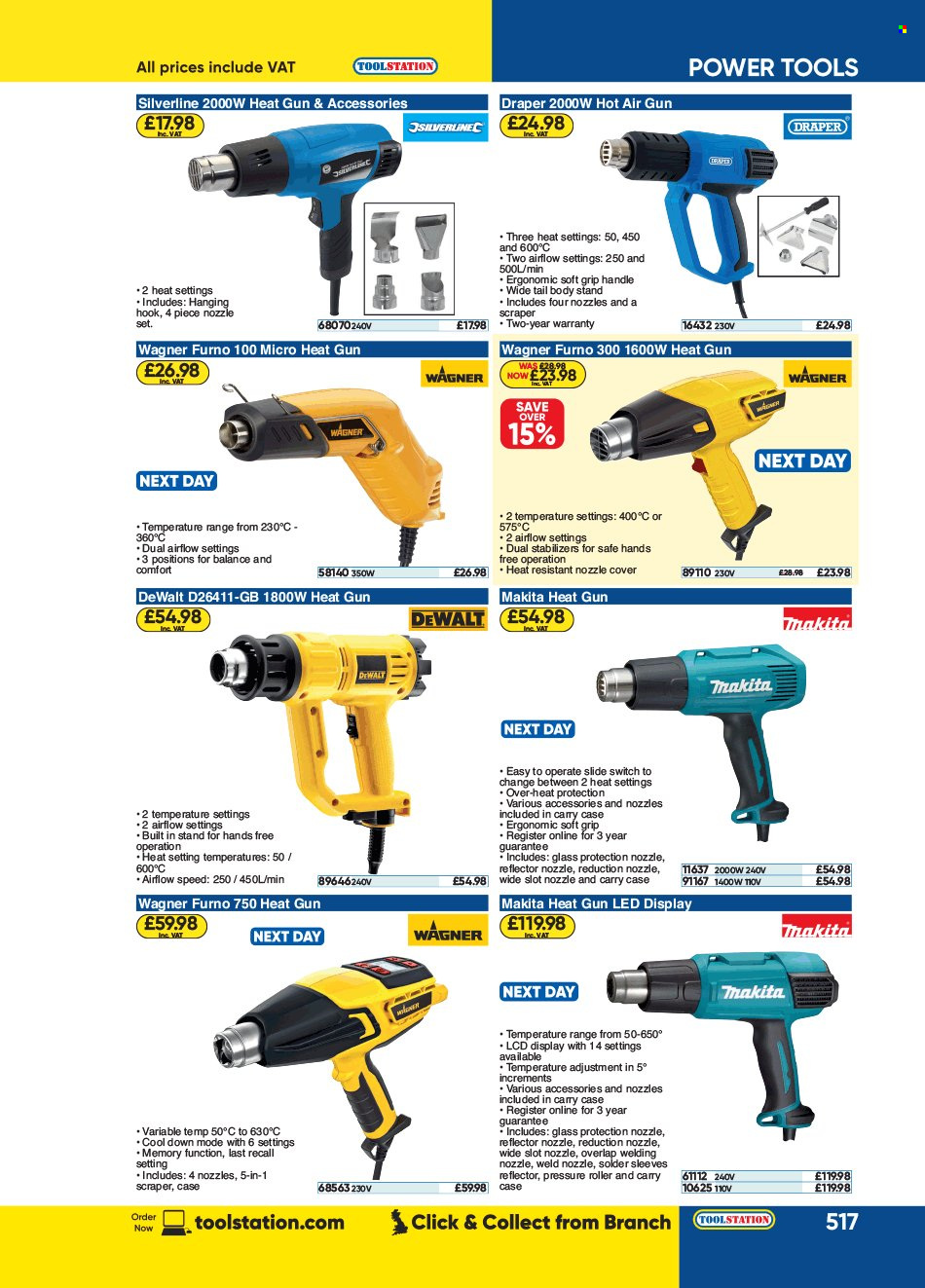 Toolstation offer . Page 517.