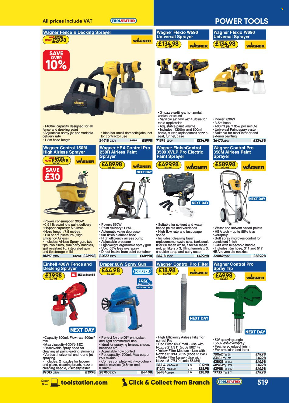 Toolstation offer . Page 519.