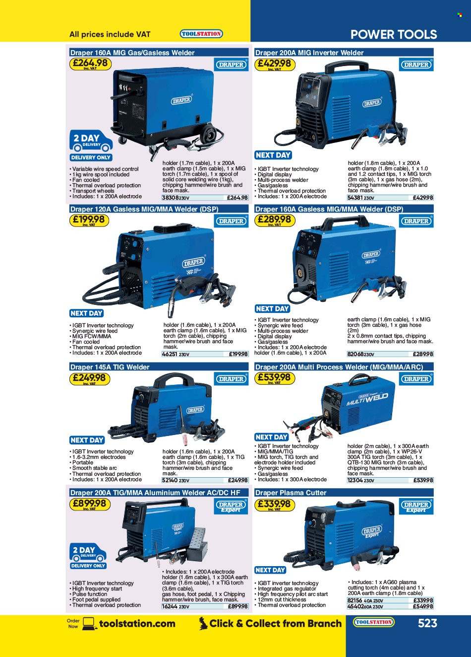Toolstation offer . Page 523.