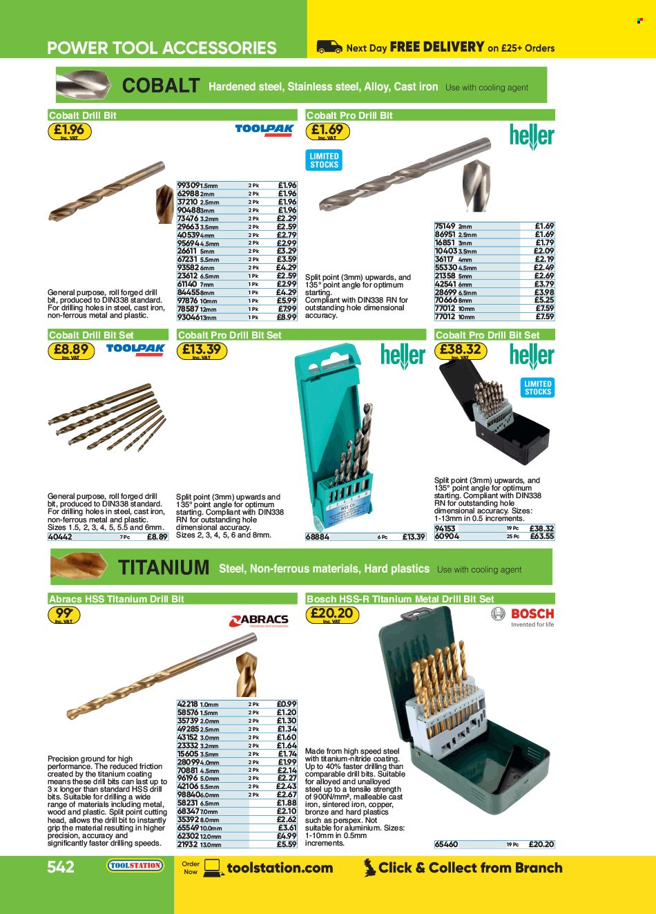 Toolstation offer . Page 542.