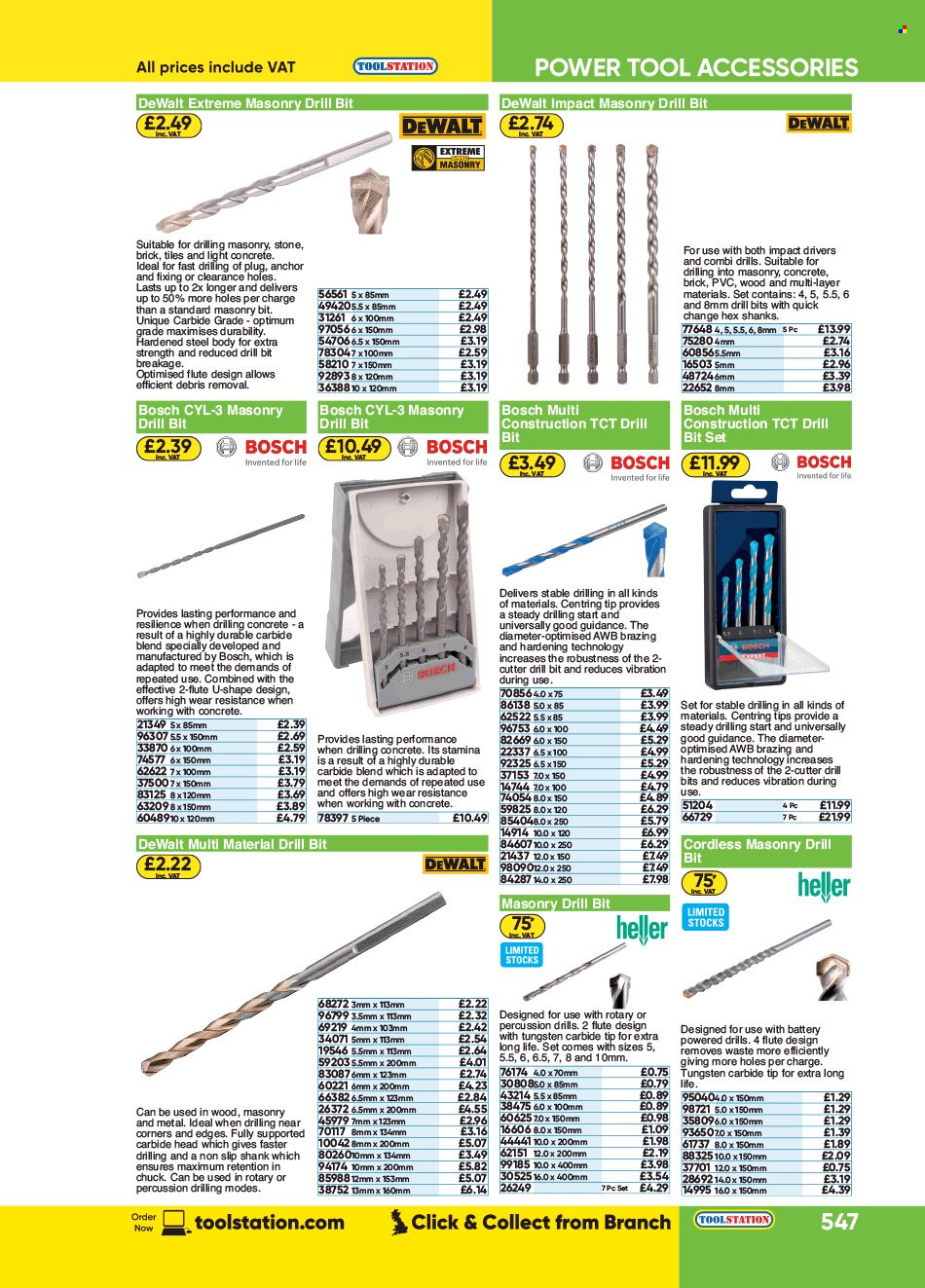 Toolstation offer . Page 547.
