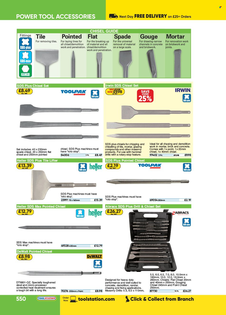 Toolstation offer . Page 550.