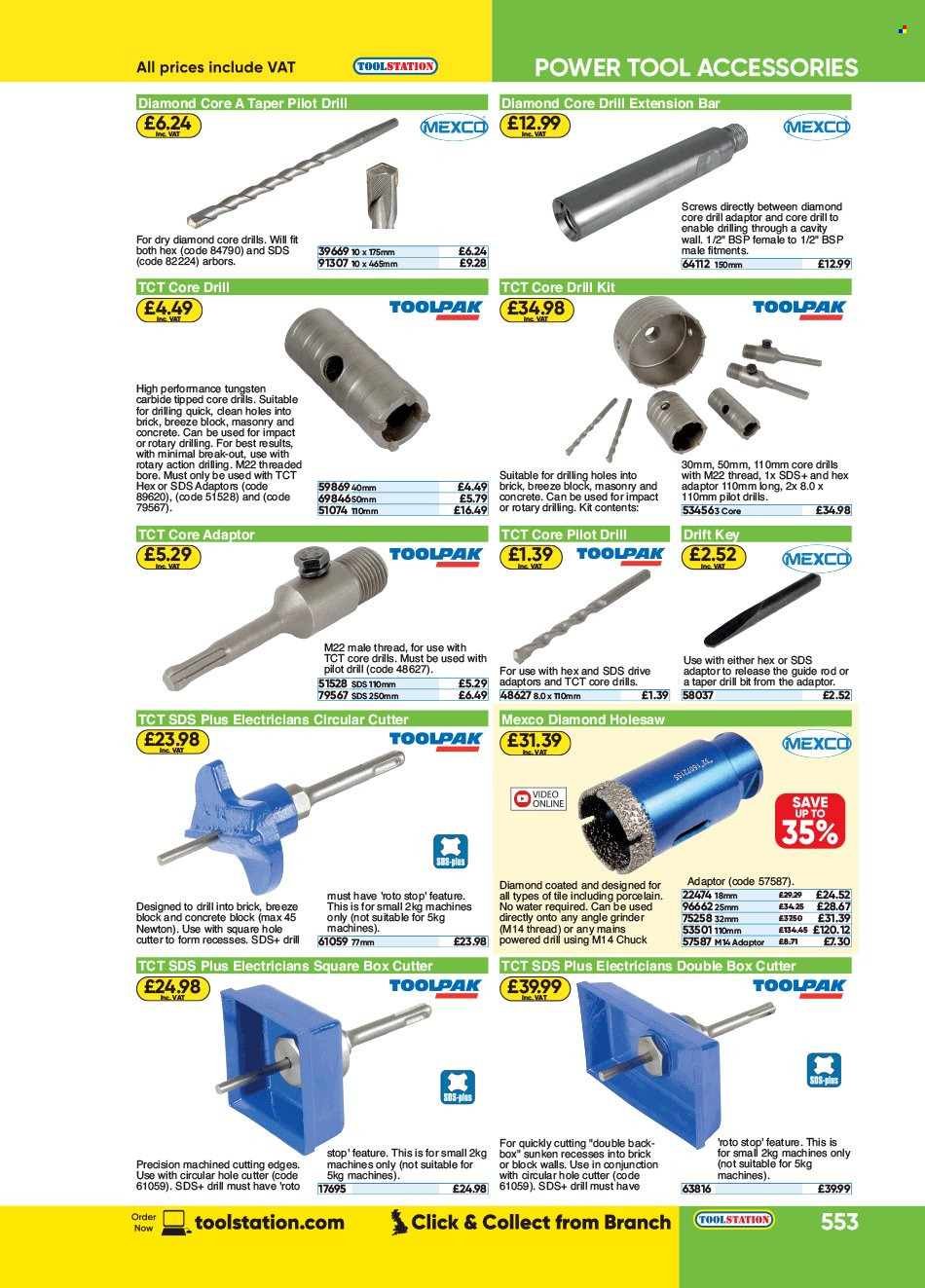 Toolstation offer . Page 553.