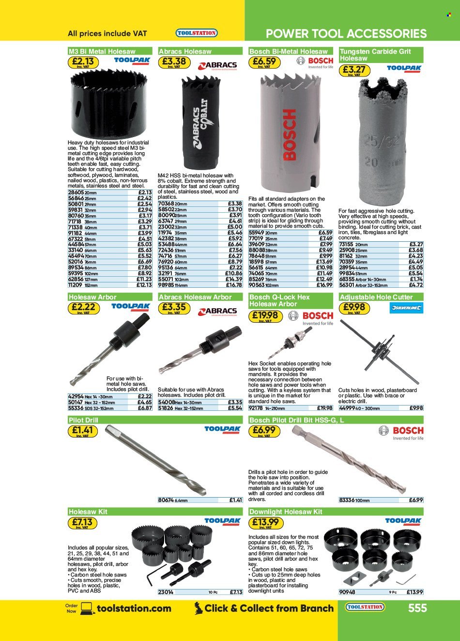 Toolstation offer . Page 555.