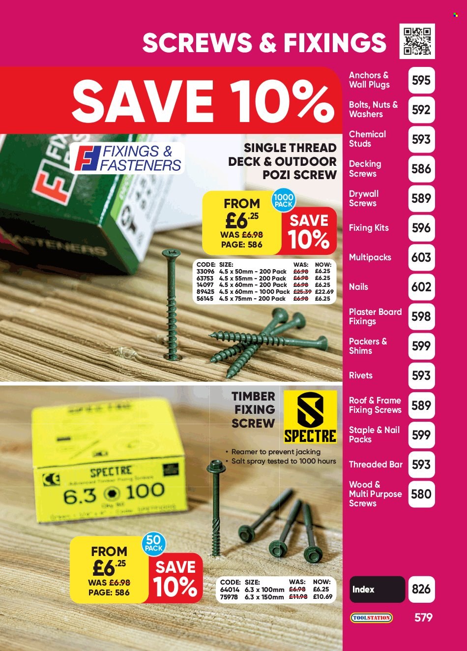Toolstation offer . Page 579.