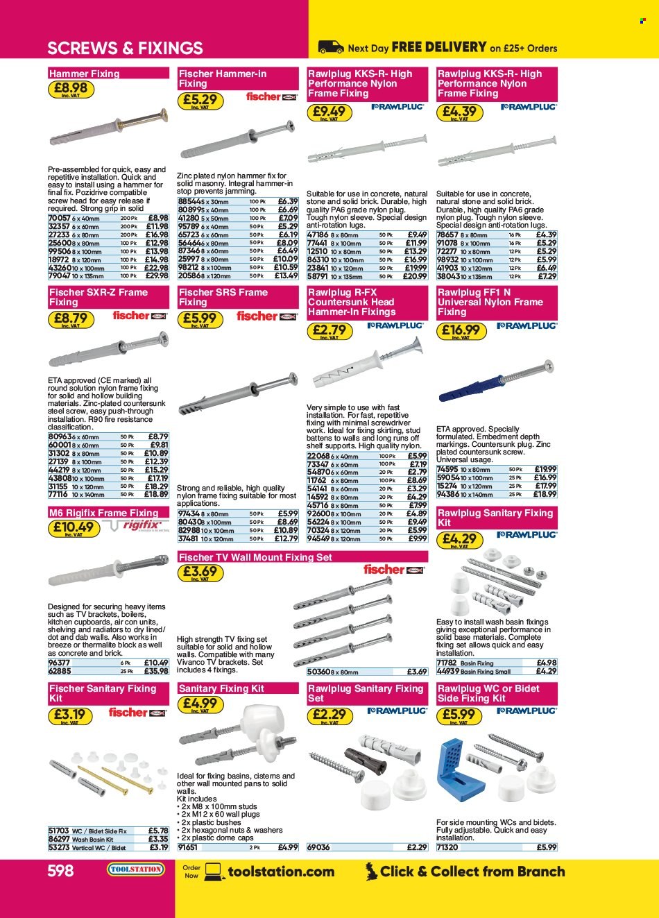 Toolstation offer . Page 598.