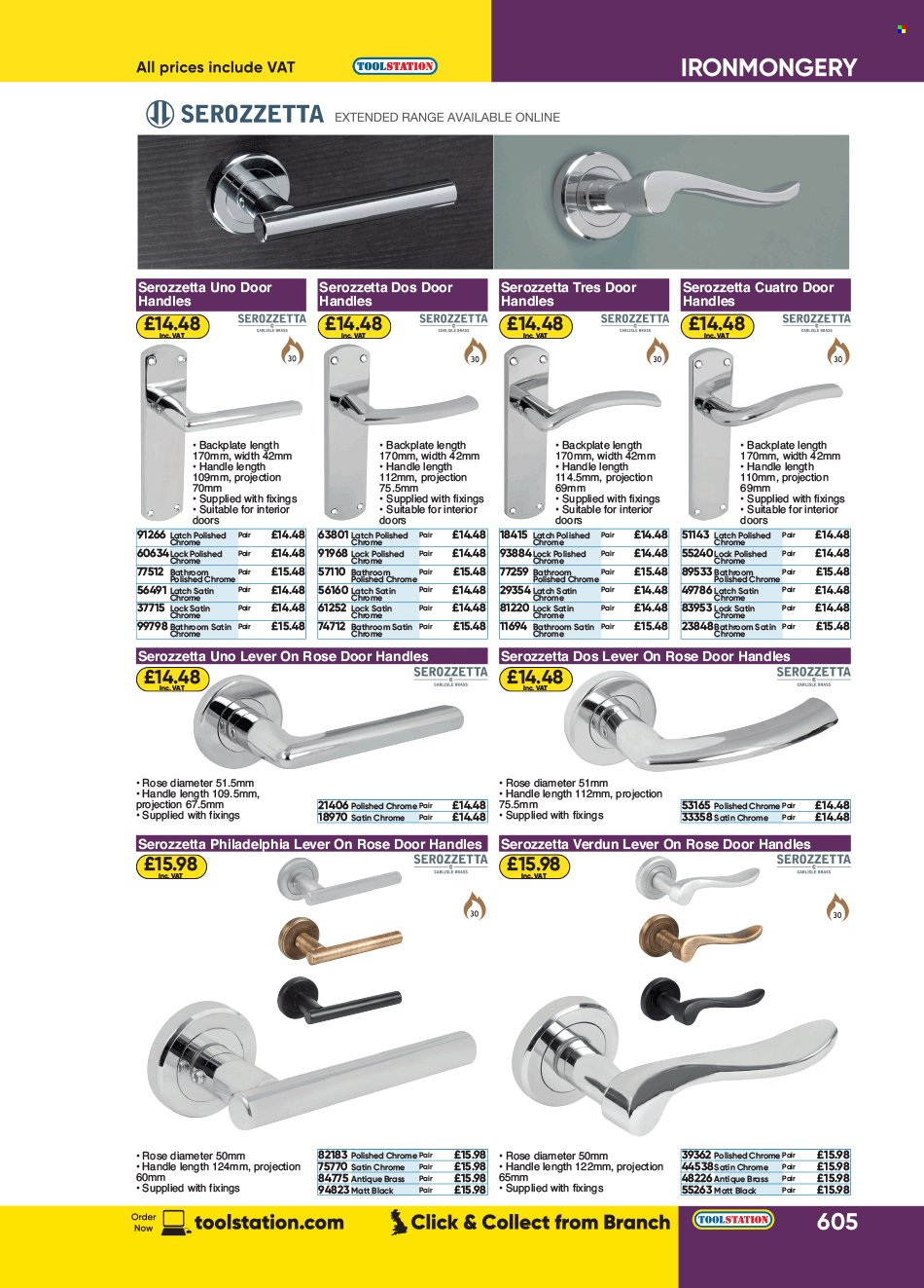 Toolstation offer . Page 605.