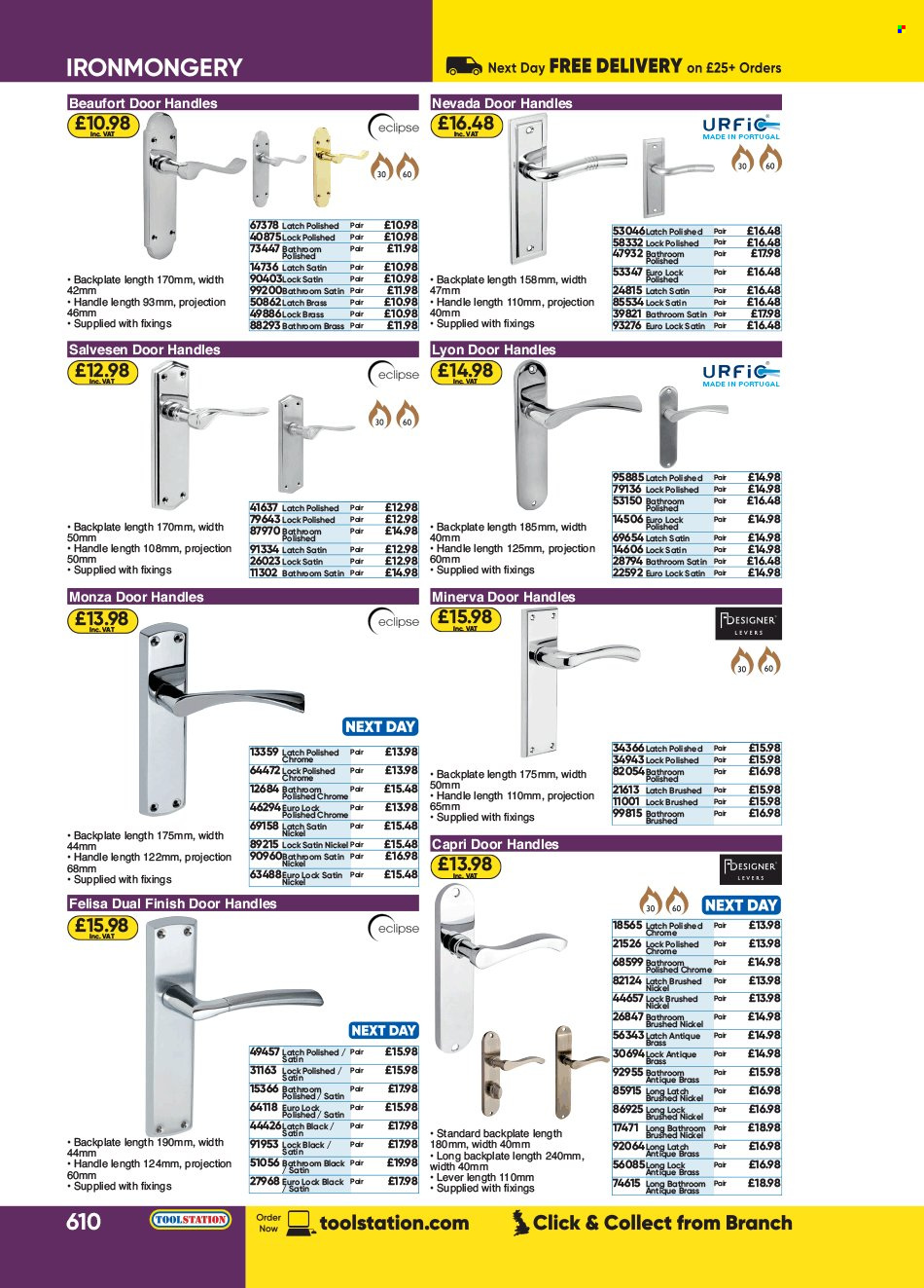 Toolstation offer . Page 610.
