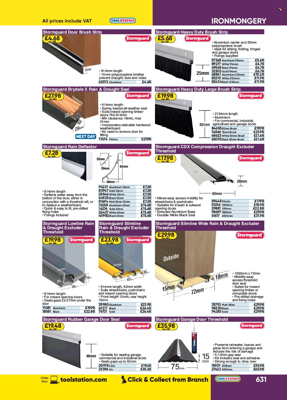 Toolstation offer . Page 631.