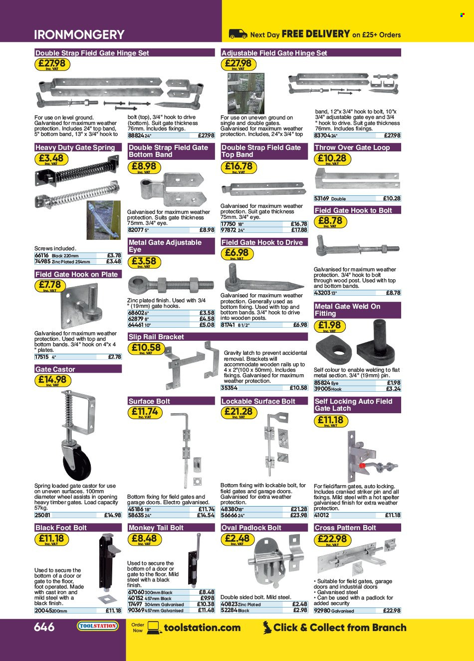 Toolstation offer . Page 646.