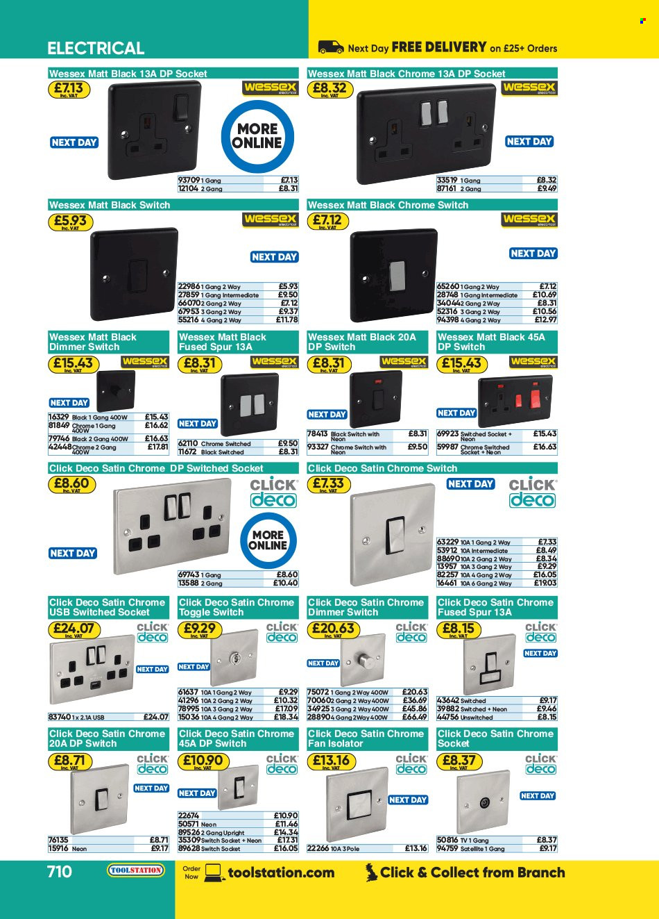 Toolstation offer . Page 710.