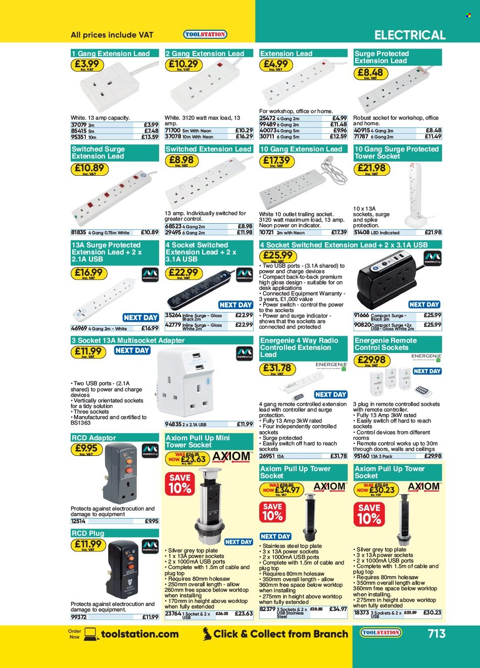 Toolstation offer . Page 713.