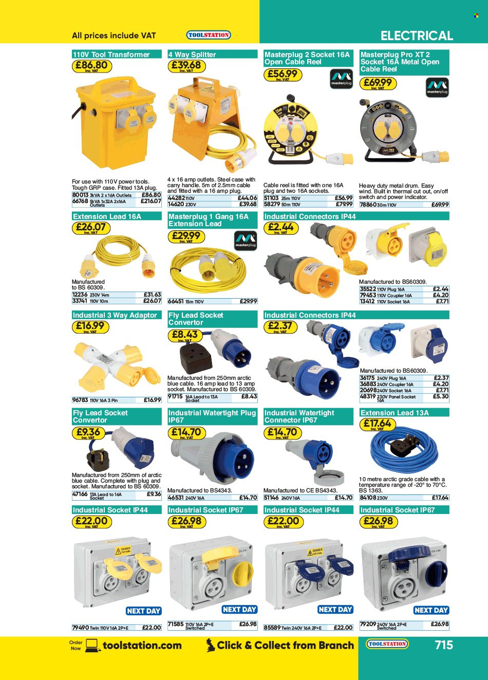 Toolstation offer . Page 715.