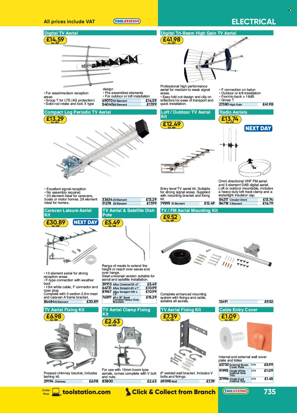 Toolstation offer . Page 735.
