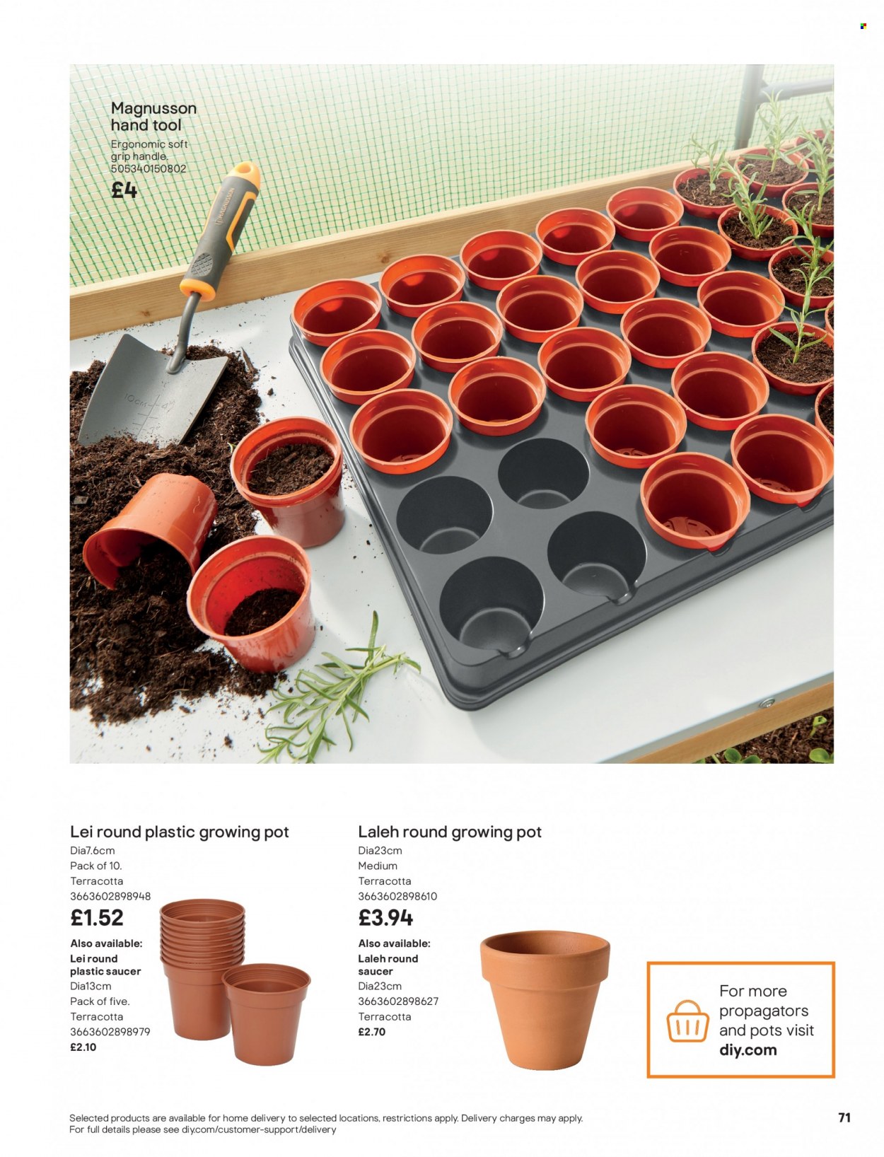 B&Q offer . Page 71.