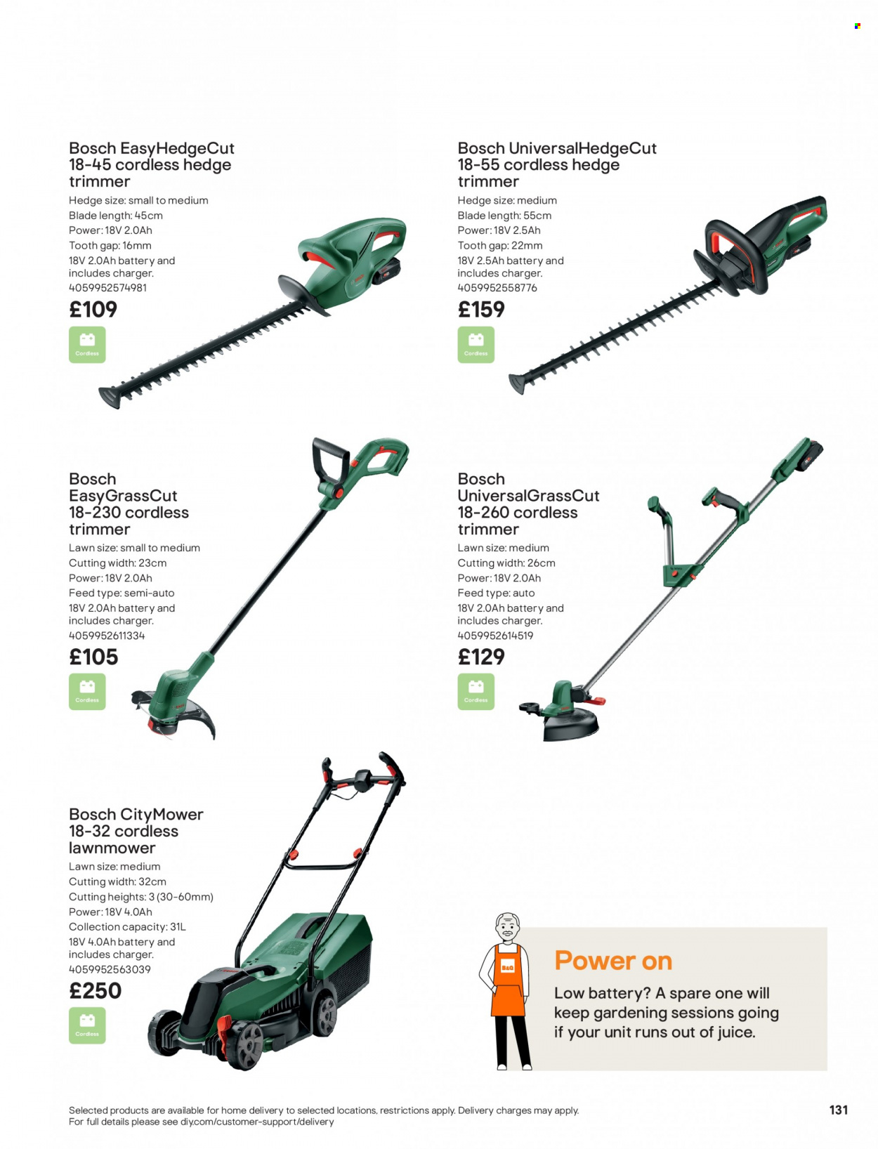 B&Q offer . Page 131.