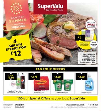 SuperValu offer  - 3.5.2022 - 21.5.2022.