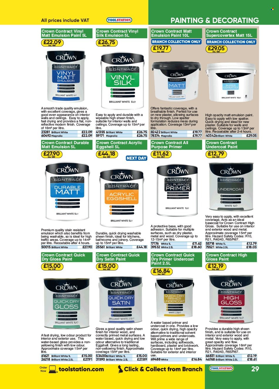 Toolstation offer . Page 29.