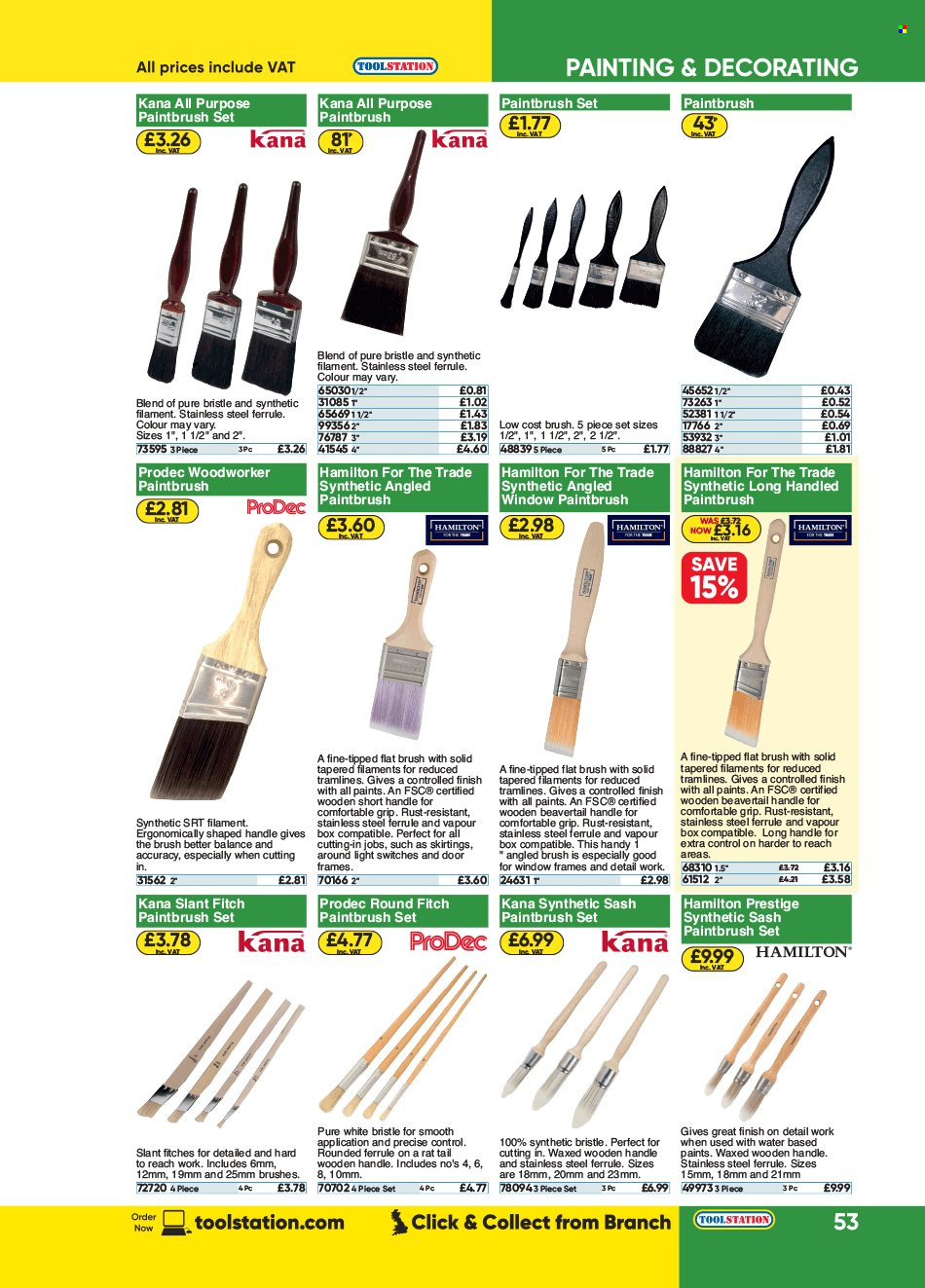 Toolstation offer . Page 53.