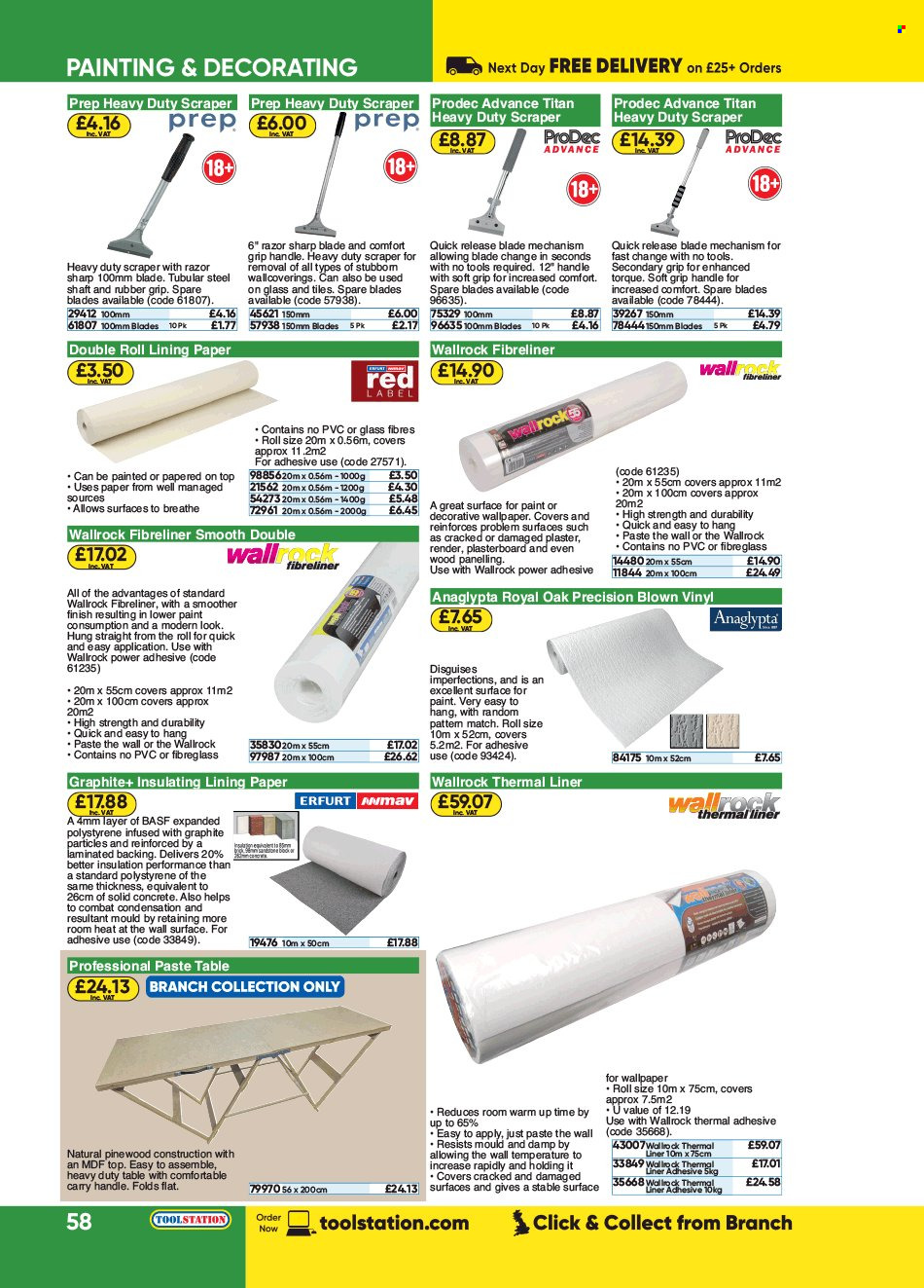 Toolstation offer . Page 58.