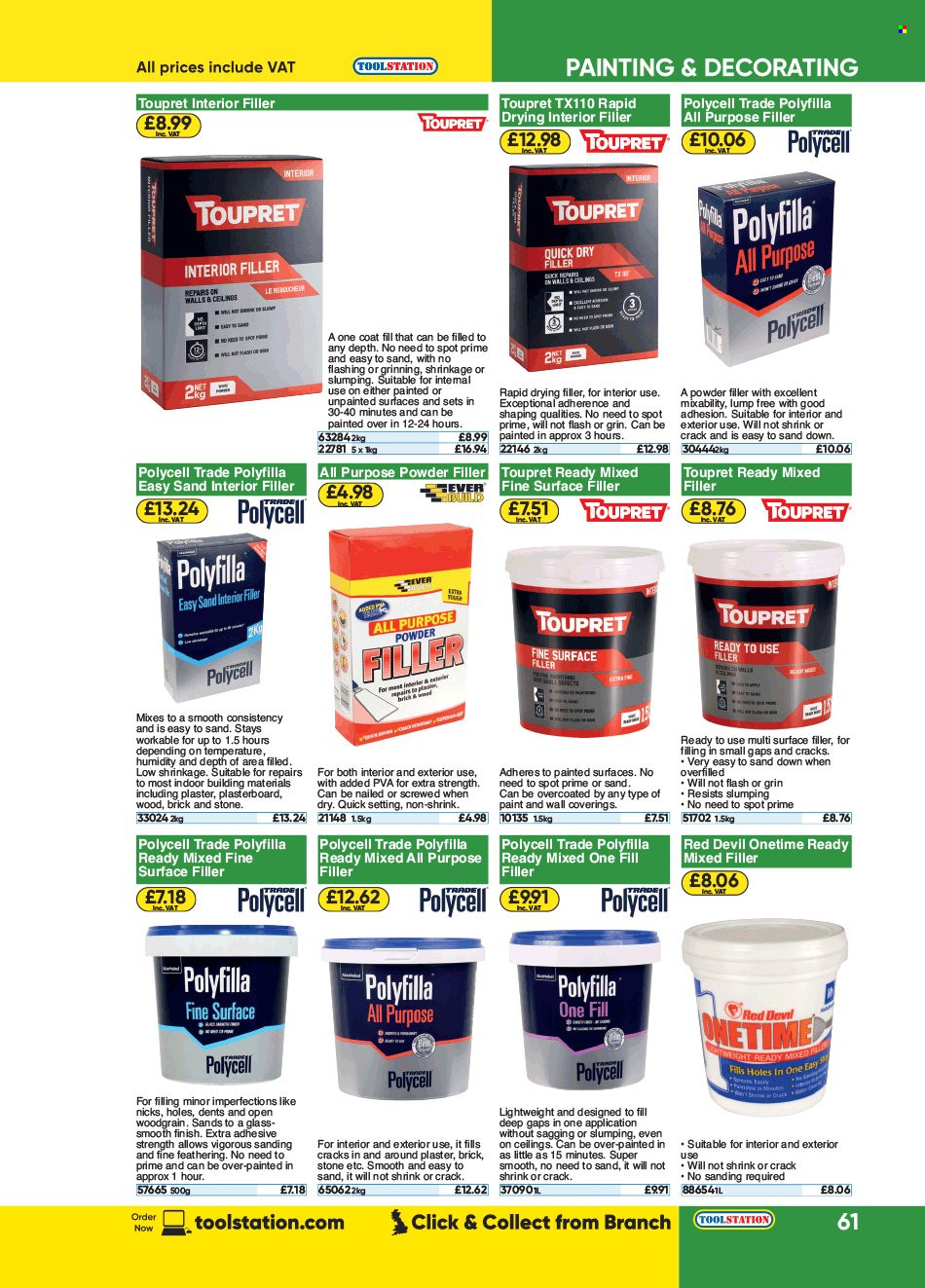 Toolstation offer . Page 61.