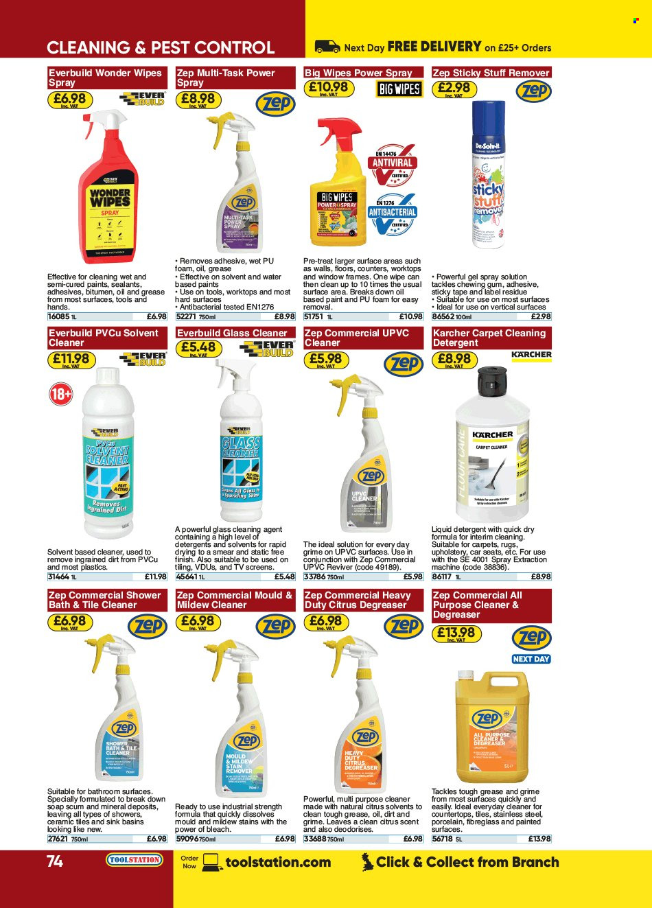 Toolstation offer . Page 74.