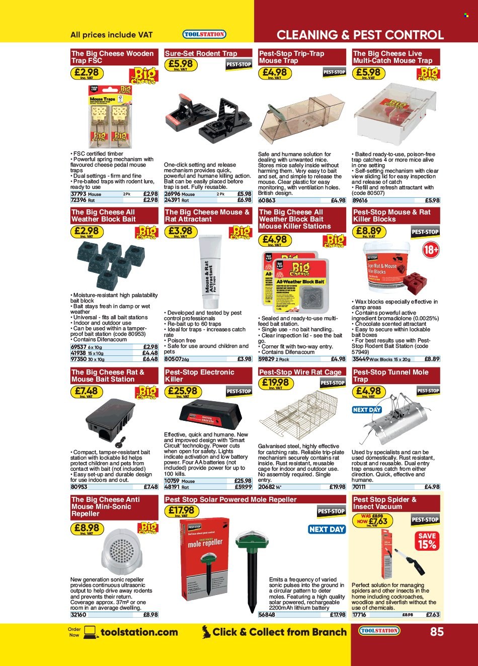 Toolstation offer . Page 85.