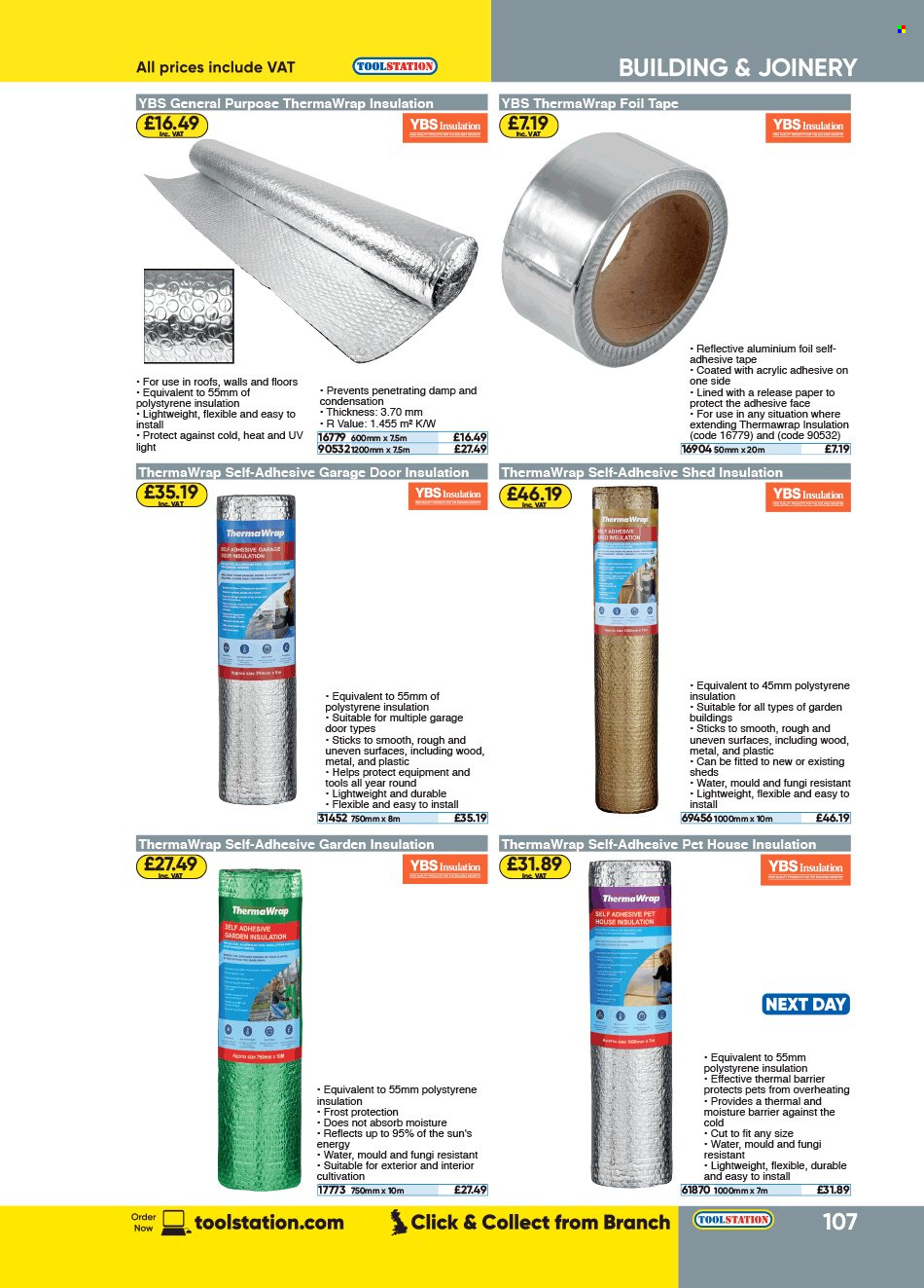 Toolstation offer . Page 107.