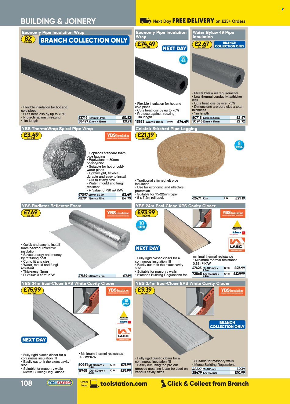 Toolstation offer . Page 108.