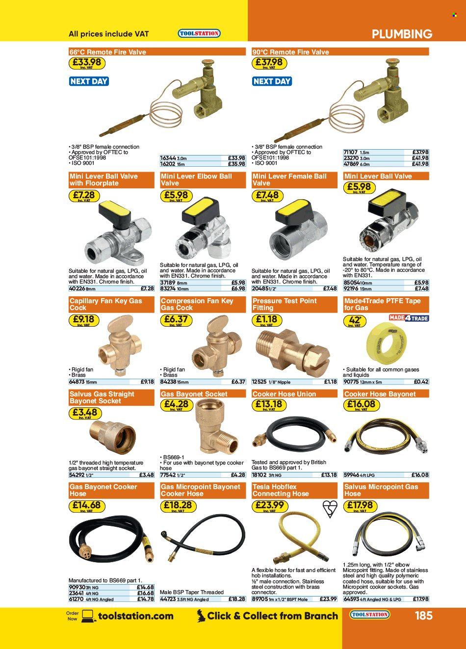 Toolstation offer . Page 185.