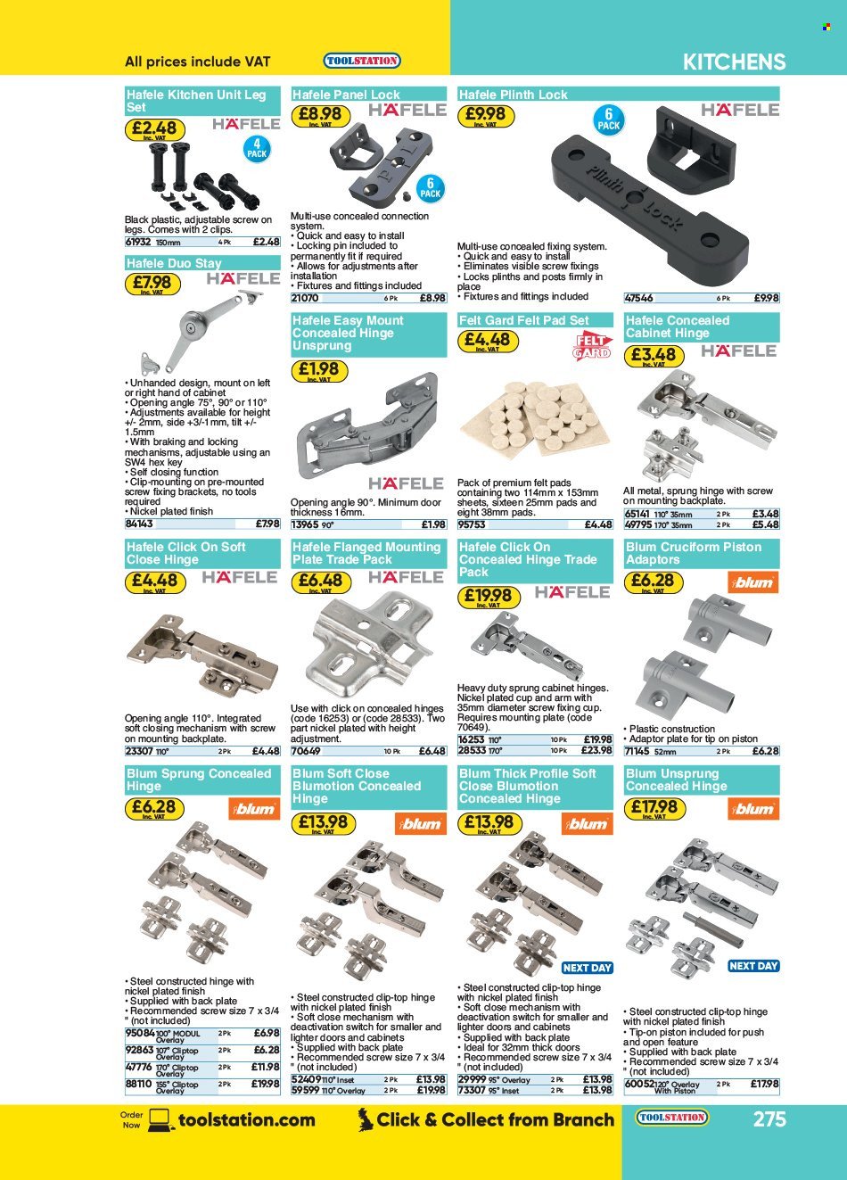 Toolstation offer . Page 275.