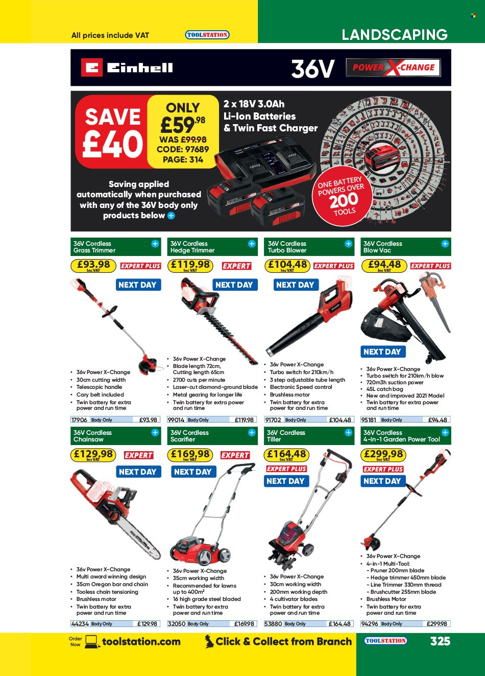 Toolstation offer . Page 325.