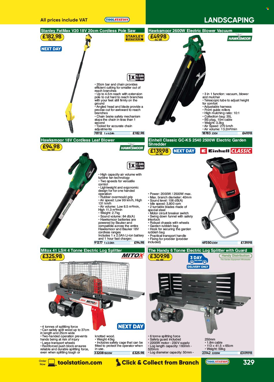 Toolstation offer . Page 329.